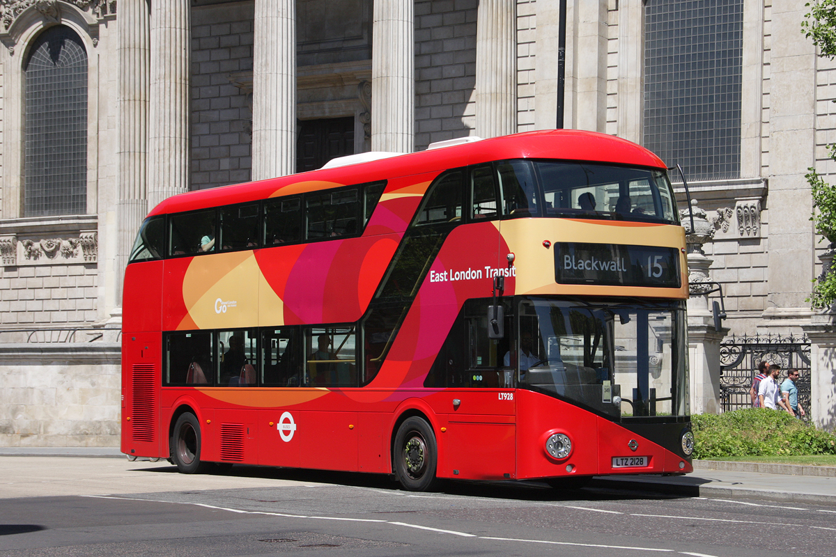London, Wright New Bus for London # LT928