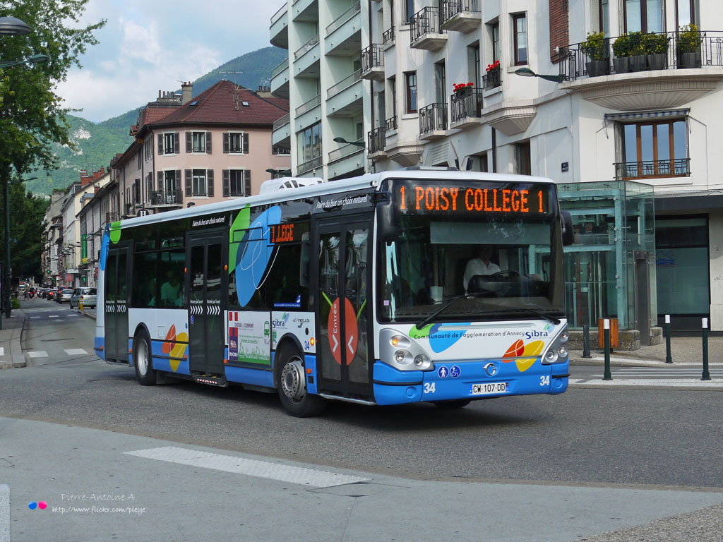 Annecy, Irisbus Citelis 12M # 34