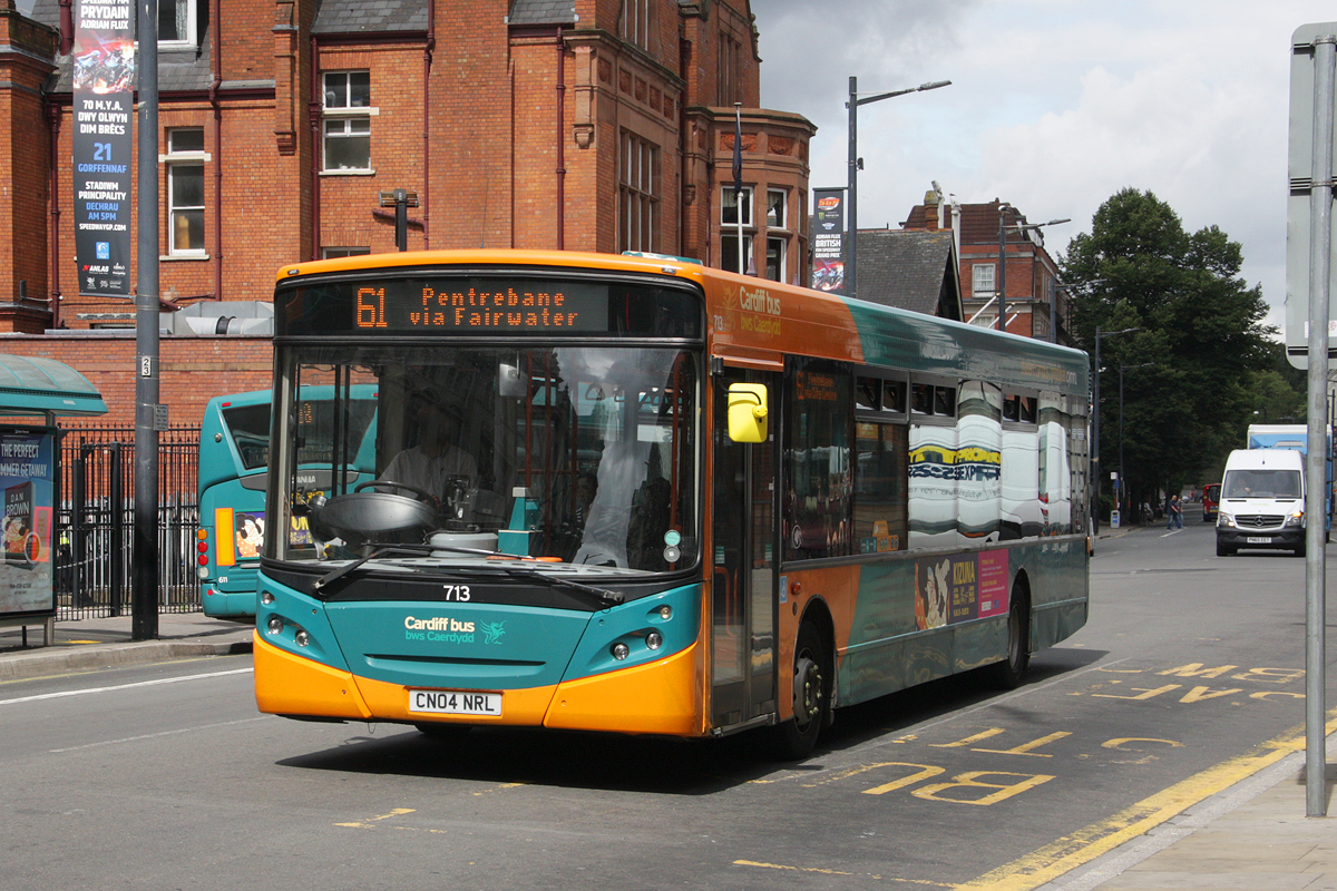 Cardiff, TransBus Enviro 300 № 713