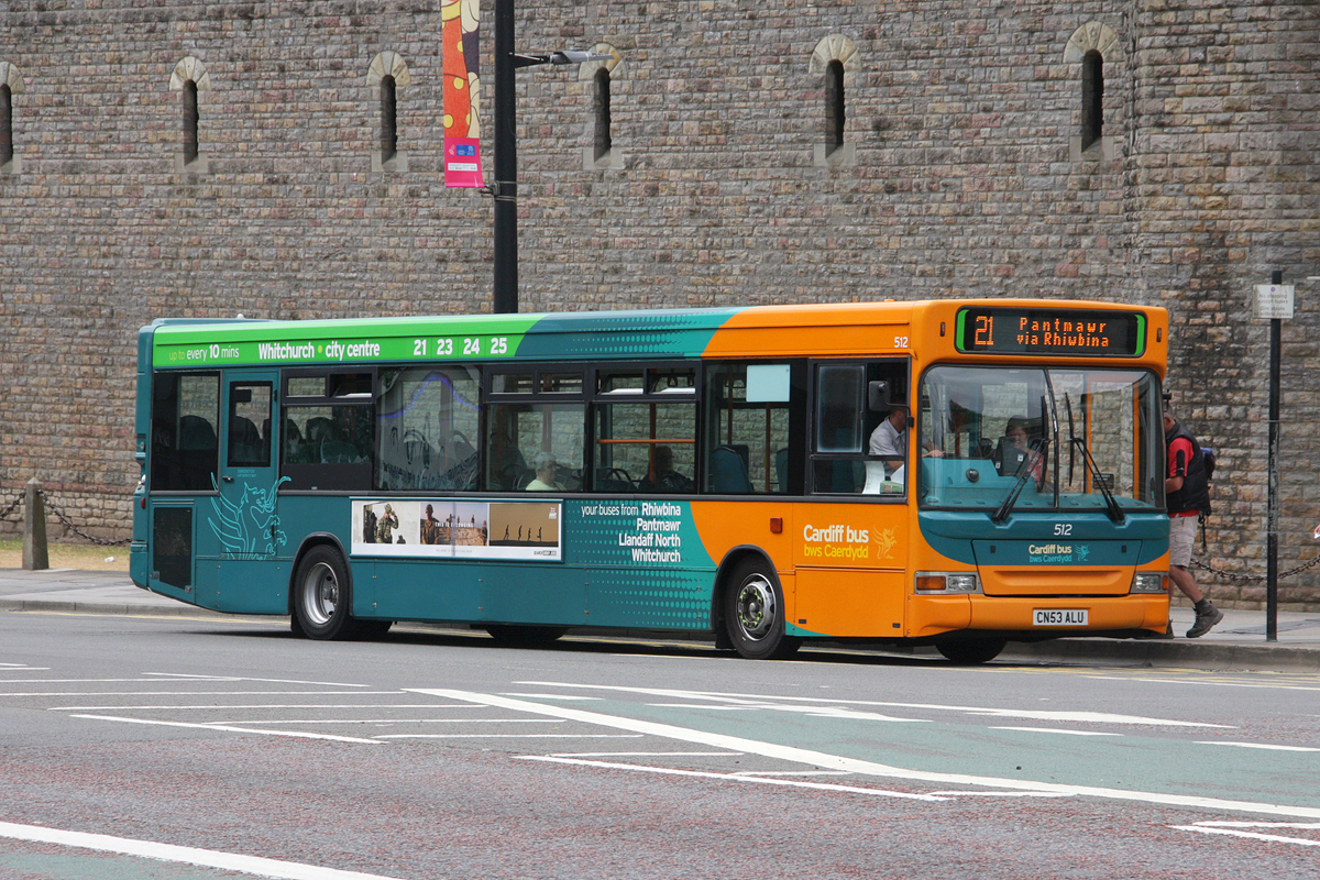 Cardiff, Transbus Pointer 2 č. 512