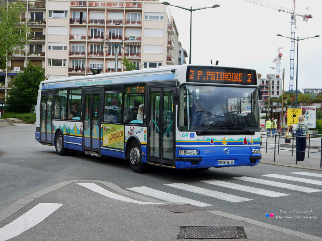 Annecy, Irisbus Agora S Nr. 69
