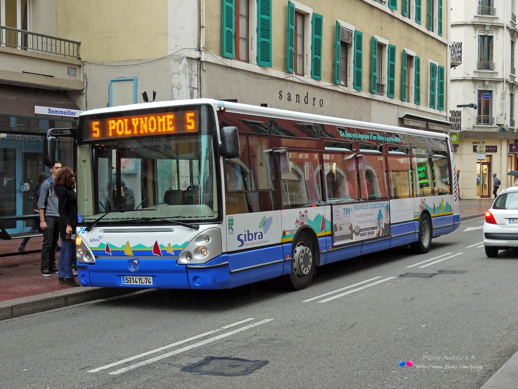 Annecy, Irisbus Citelis 12M č. 76