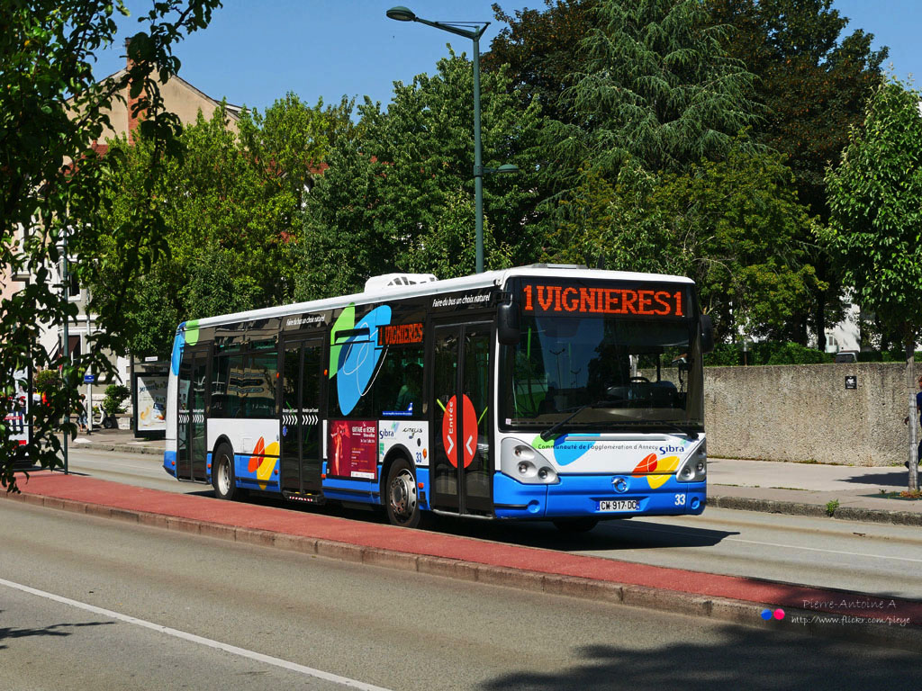 Анси, Irisbus Citelis 12M № 33
