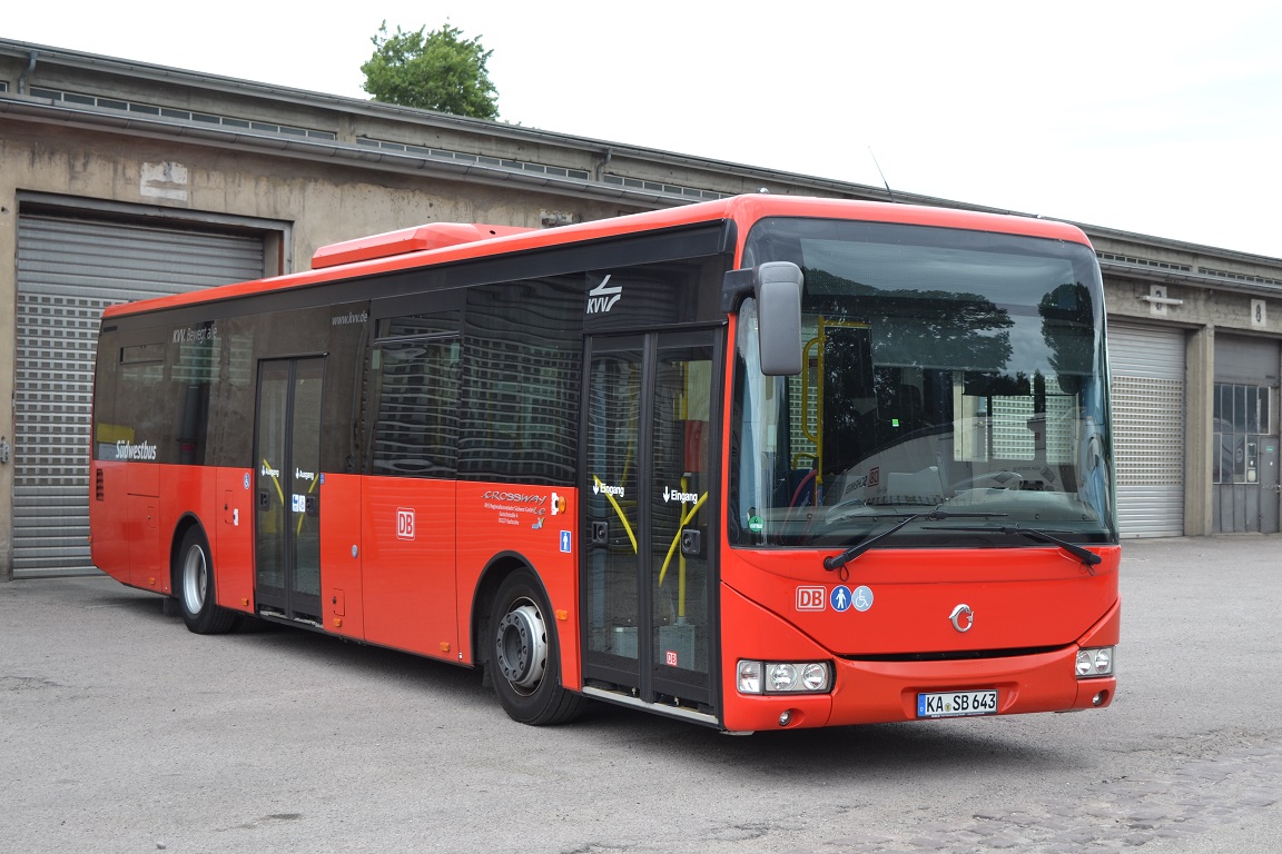 Karlsruhe, Irisbus Crossway LE 12M # KA-SB 643