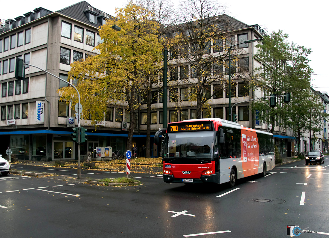 Düsseldorf, VDL Citea LLE-120.255 # 7831