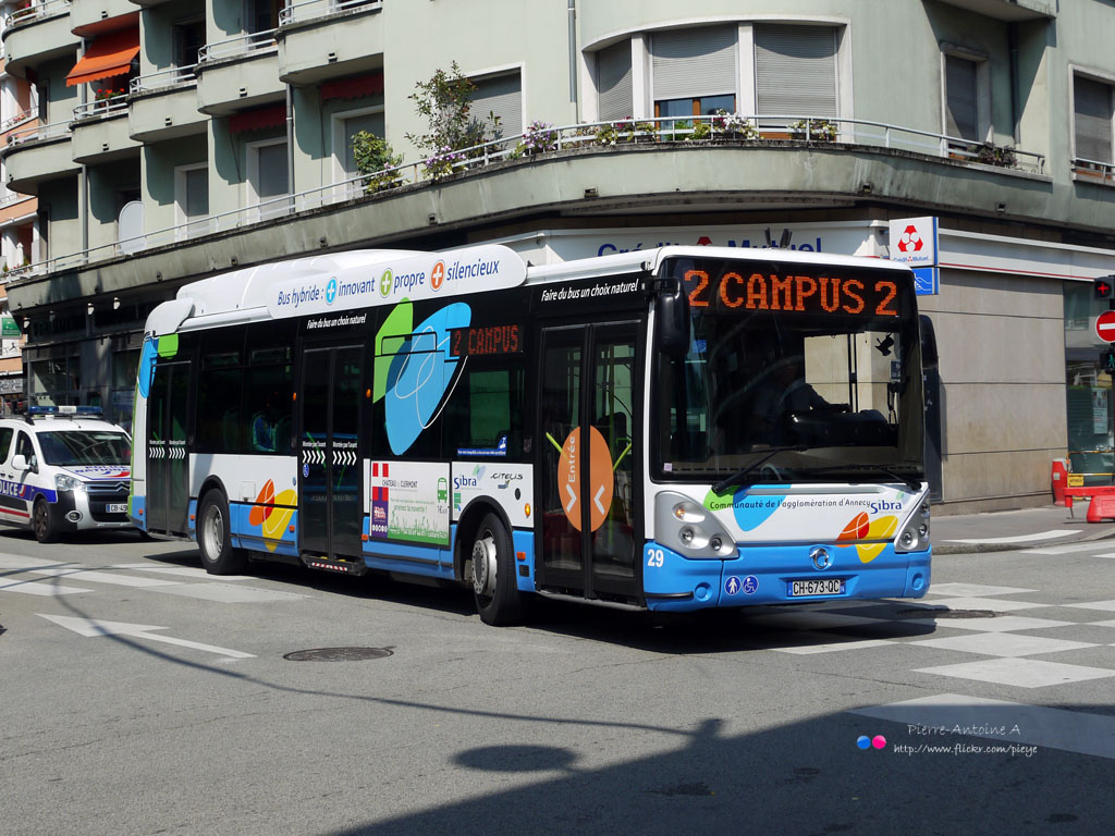 Annecy, Irisbus Citelis 12M Hybrid # 29