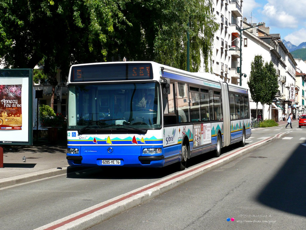 Анси, Irisbus Agora L № 62