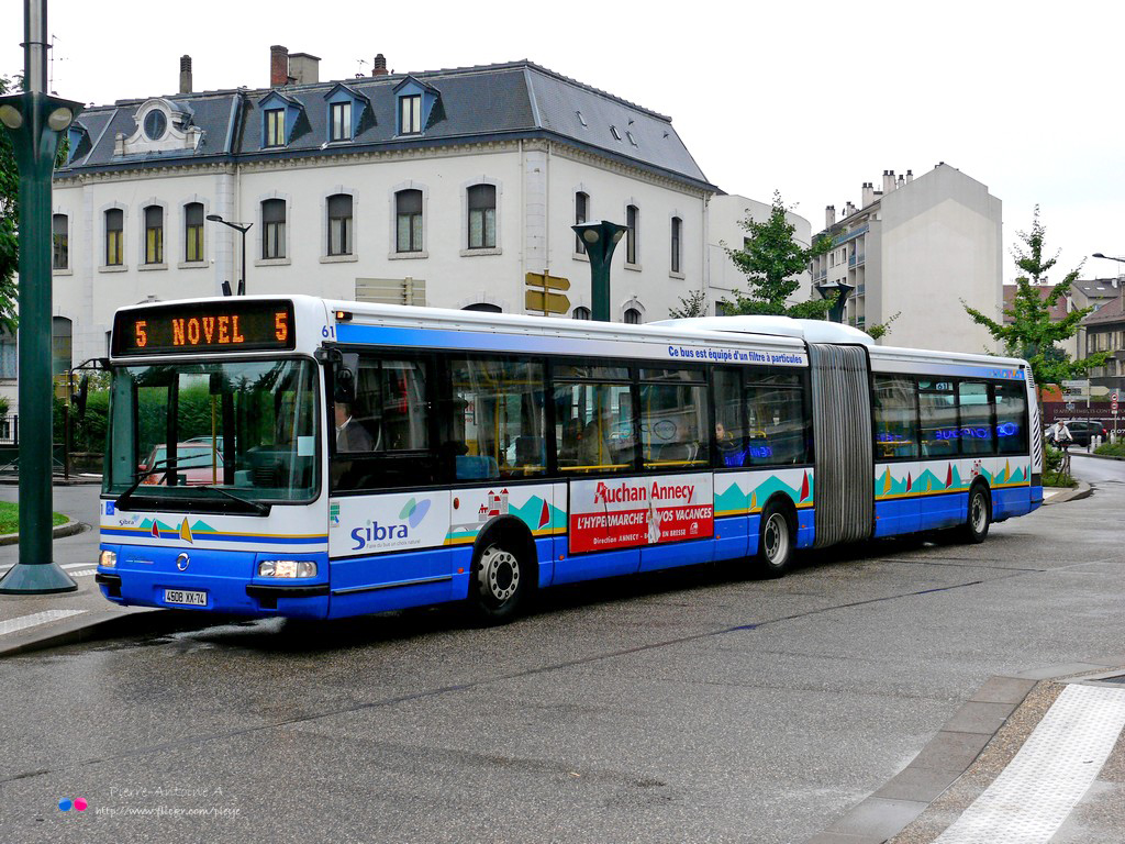 Annecy, Irisbus Agora L № 61