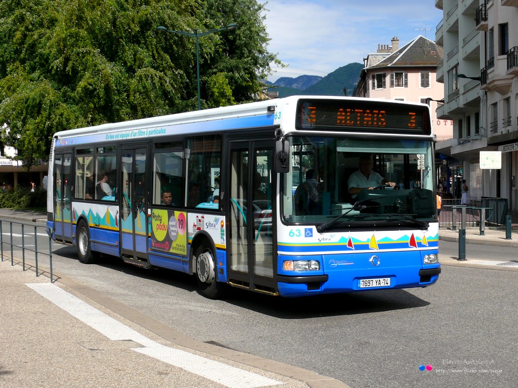 Annecy, Irisbus Agora S №: 63
