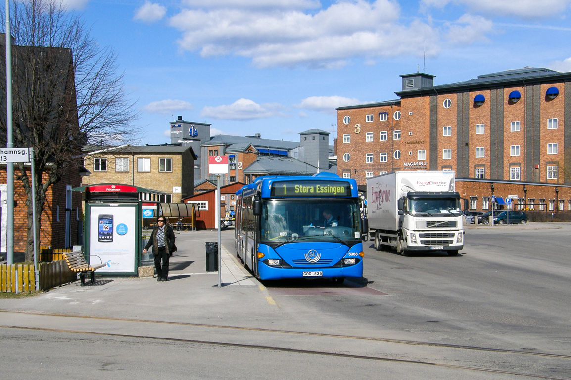 Stockholm, Scania OmniCity CN94UA 6X2/2EB Nr. 5368