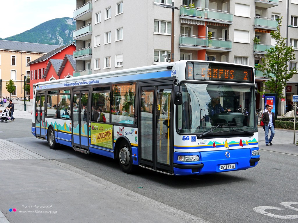 Annecy, Irisbus Agora S č. 56