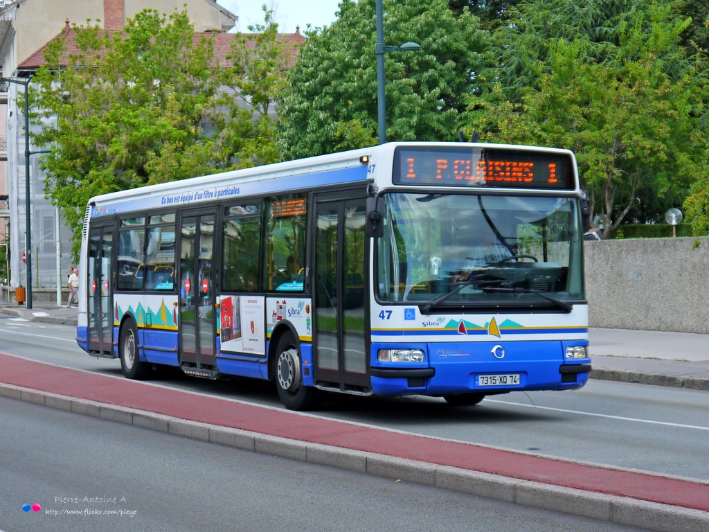 Annecy, Irisbus Agora S No. 47