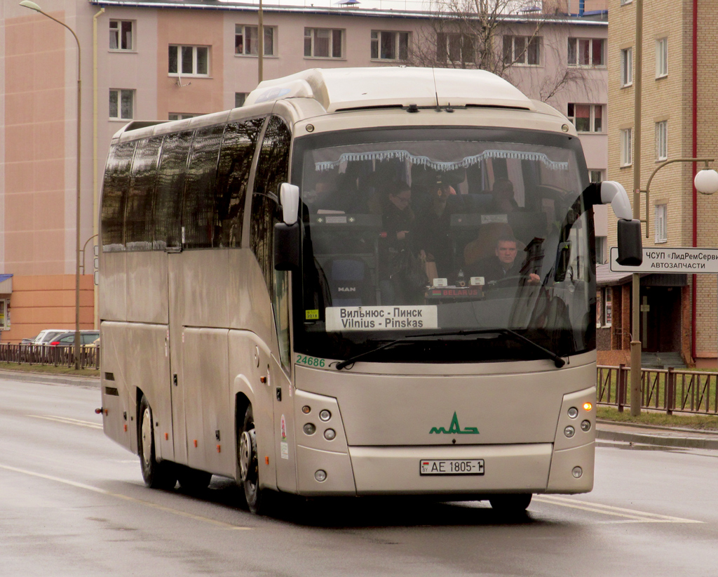 Pinsk, МАЗ-251.050 nr. 24686