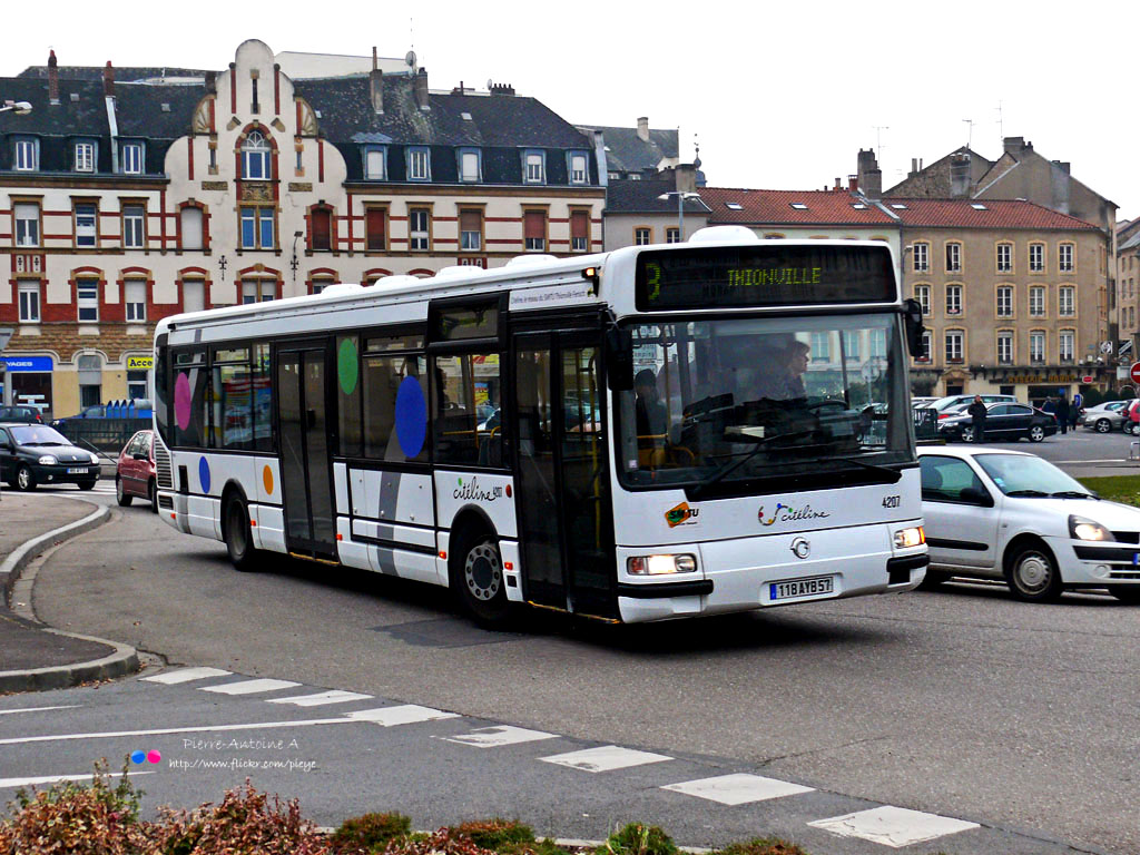 Metz, Irisbus Agora Line # 4207