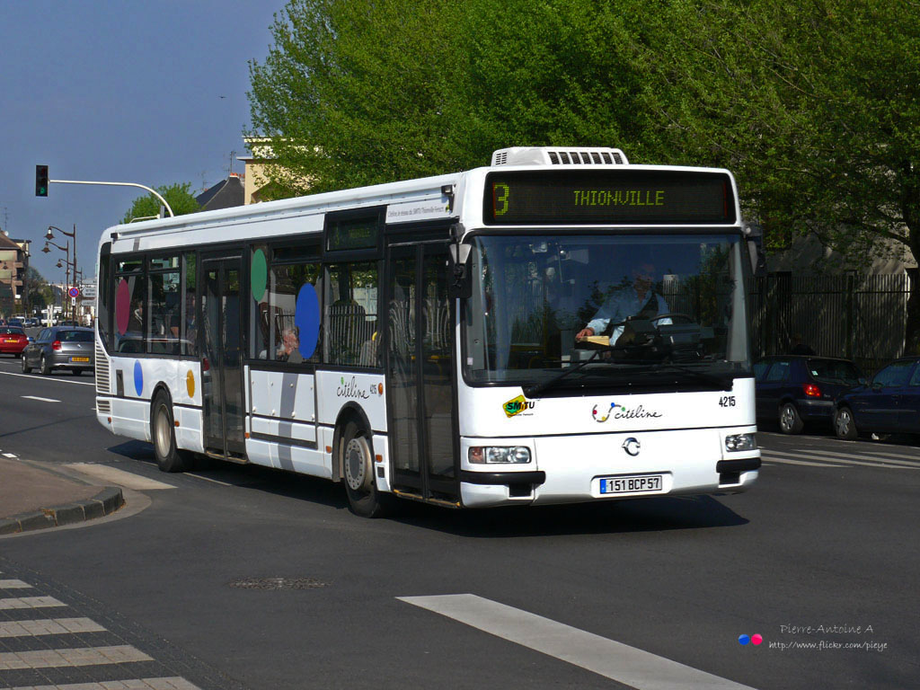 Metz, Irisbus Agora Line # 4215