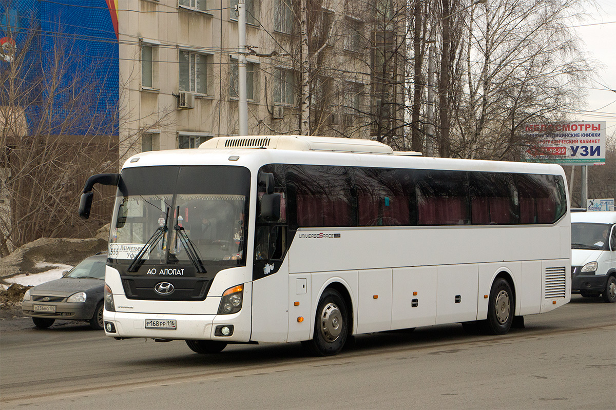 Almetyevsk, Hyundai Universe Space Luxury No. Р 168 РР 116