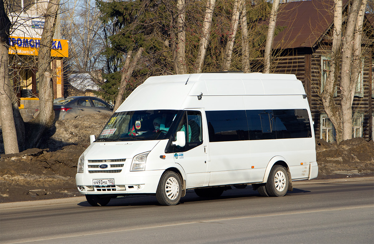 Ufa, Nizhegorodets-222709 (Ford Transit) # Х 493 МА 102
