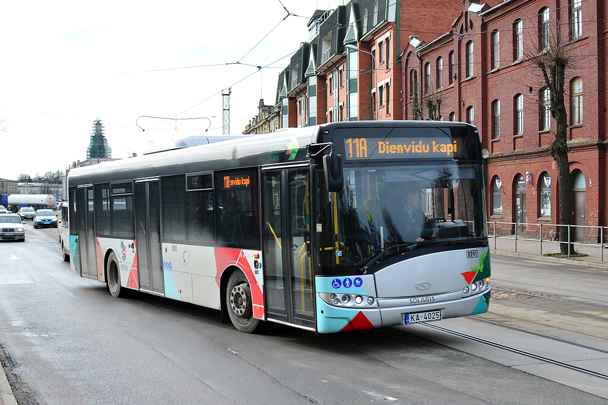 Liepāja, Solaris Urbino III 12 # 8241