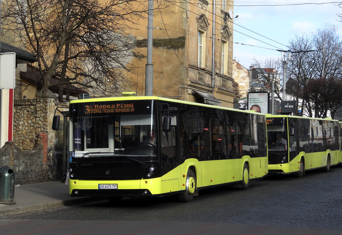 Lviv, Electron A18501 # АА 6475 ТР