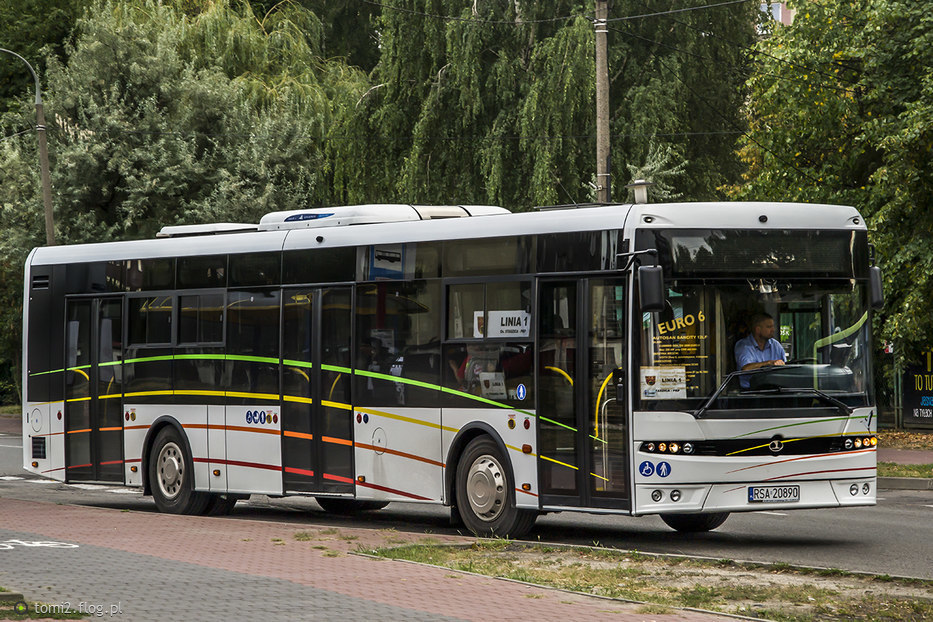 Varšava, Autosan Sancity M12LF č. RSA 20890