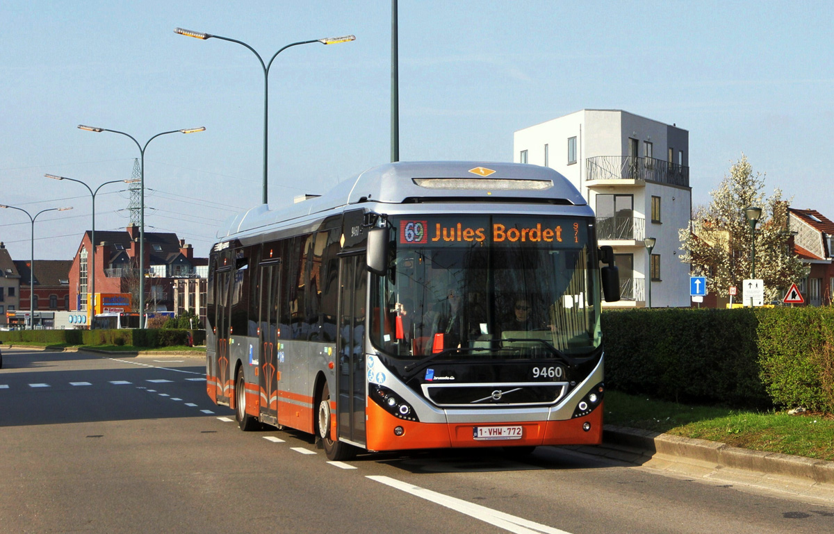 Brussels, Volvo 7900 Hybrid № 9460
