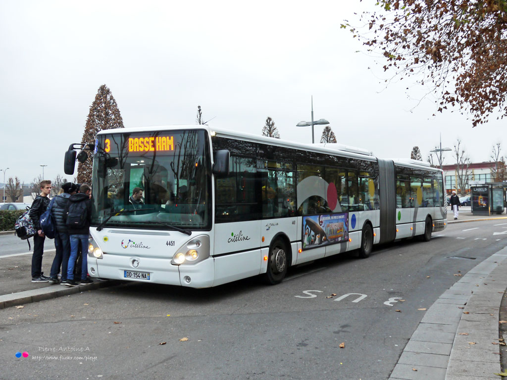 Metz, Irisbus Citelis 18M № 4451