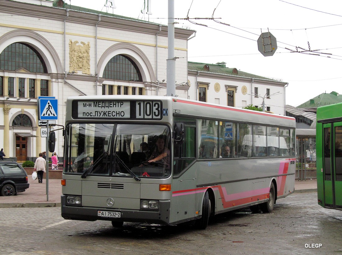 Vitebsk, Mercedes-Benz O405 # АІ 7532-2