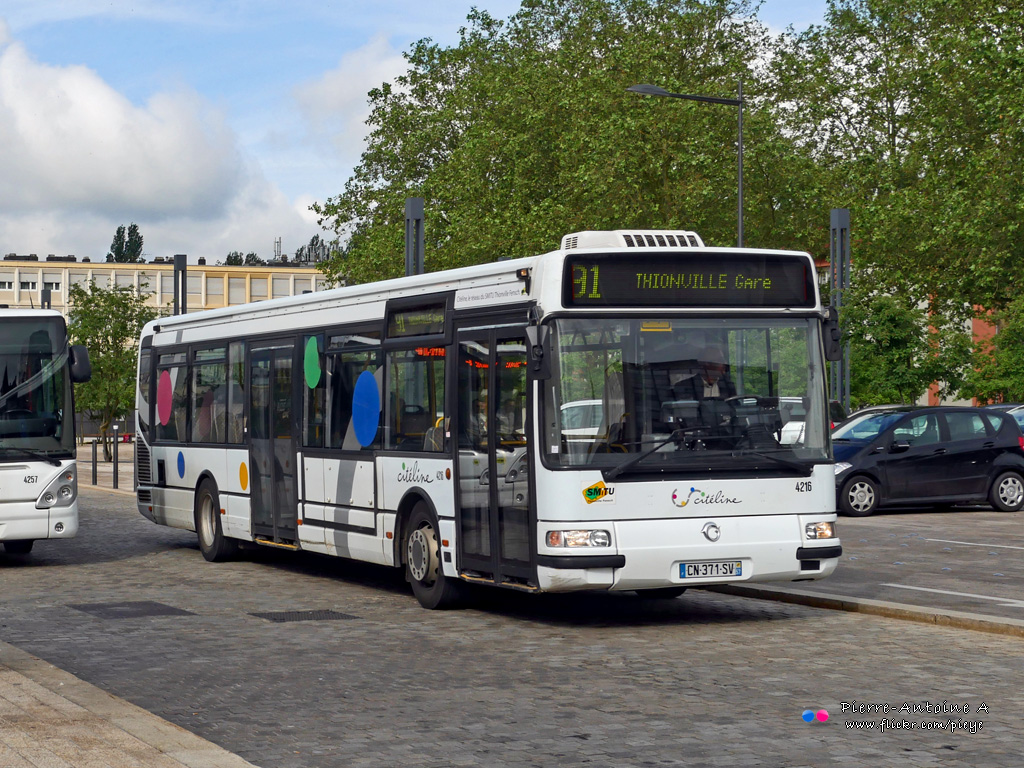 Metz, Irisbus Agora Line # 4216