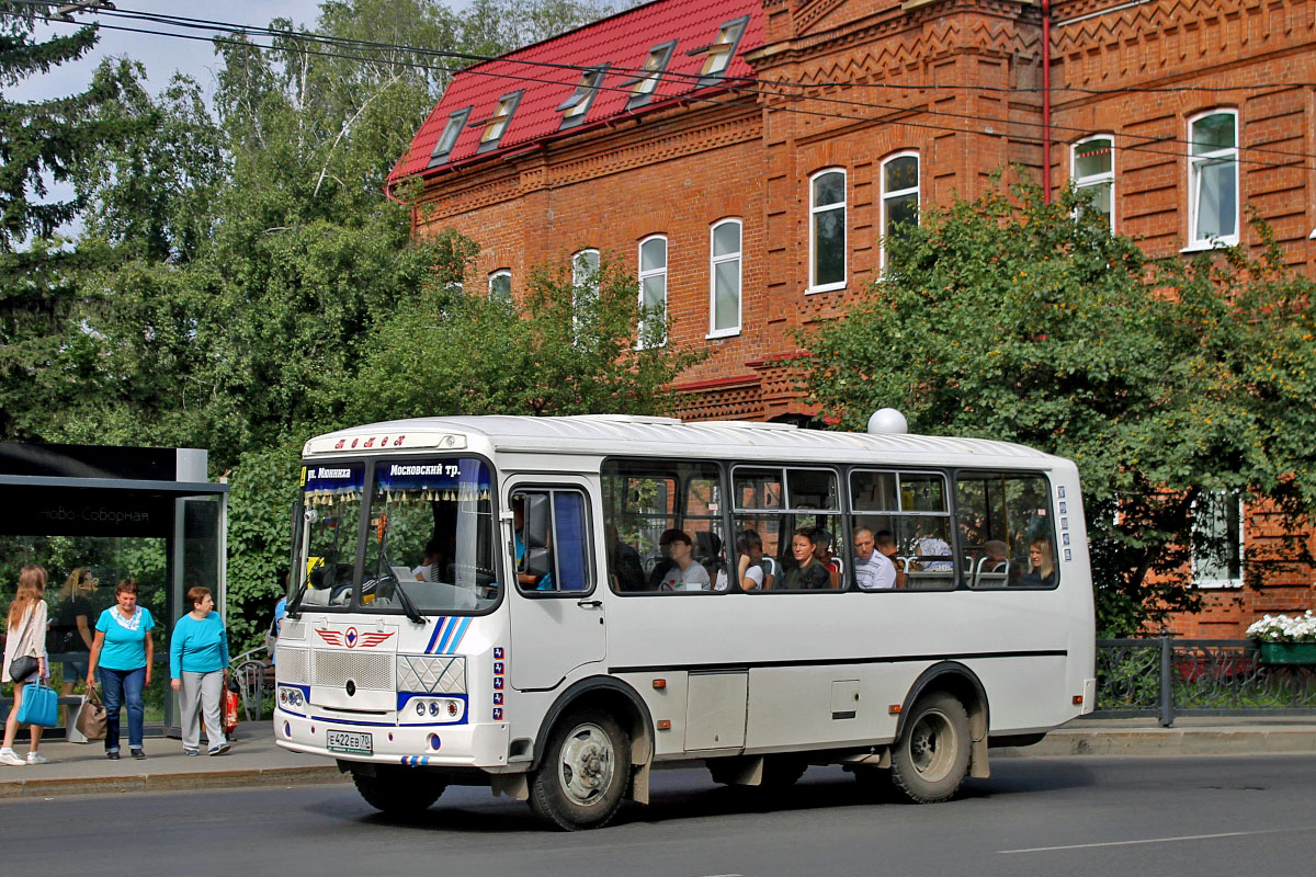 Tomsk, PAZ-32054 (40, K0, H0, L0) № Е 422 ЕВ 70