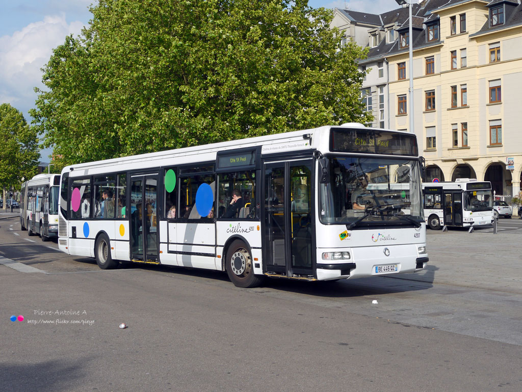 Metz, Irisbus Agora Line No. 4207