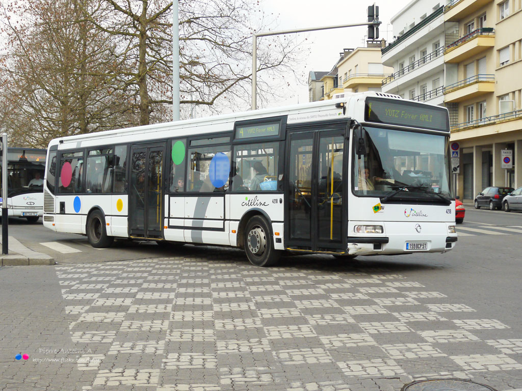 Metz, Irisbus Agora Line # 4218