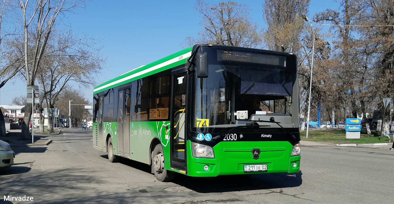 Almaty, LiAZ-4292.60 No. 2030