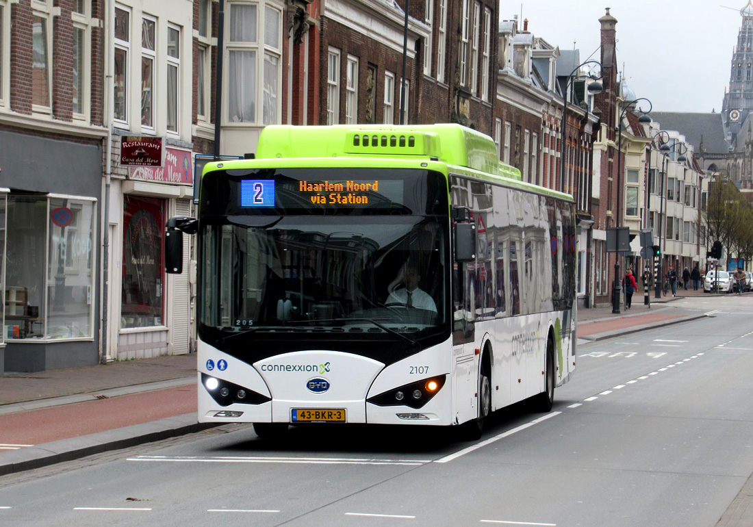 Haarlem, BYD K9 All-Electric č. 2107
