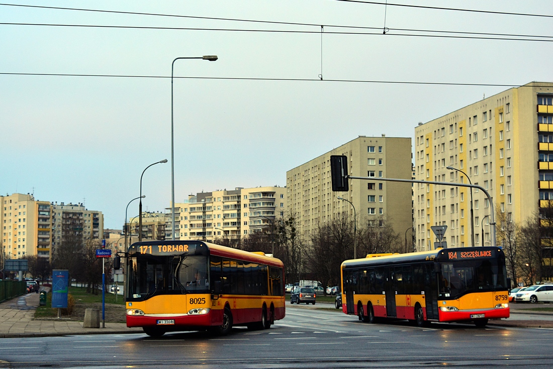 Warsaw, Solaris Urbino I 15 # 8025; Warsaw, Solaris Urbino I 15 # 8759