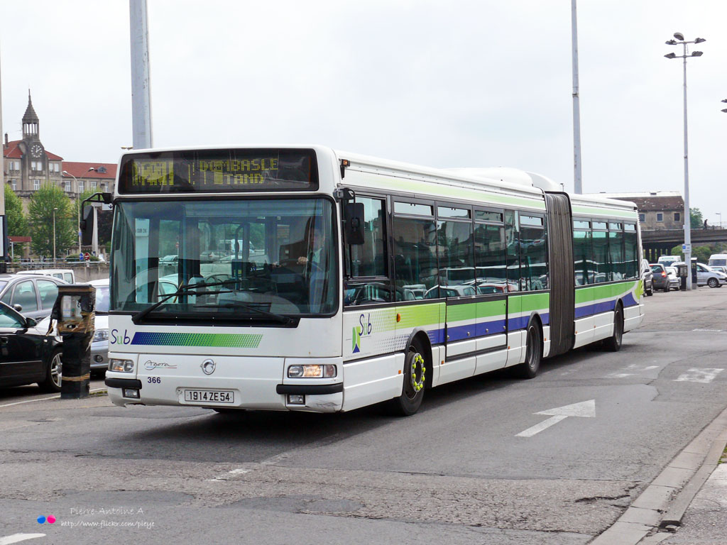 Нанси, Irisbus Agora L № 366