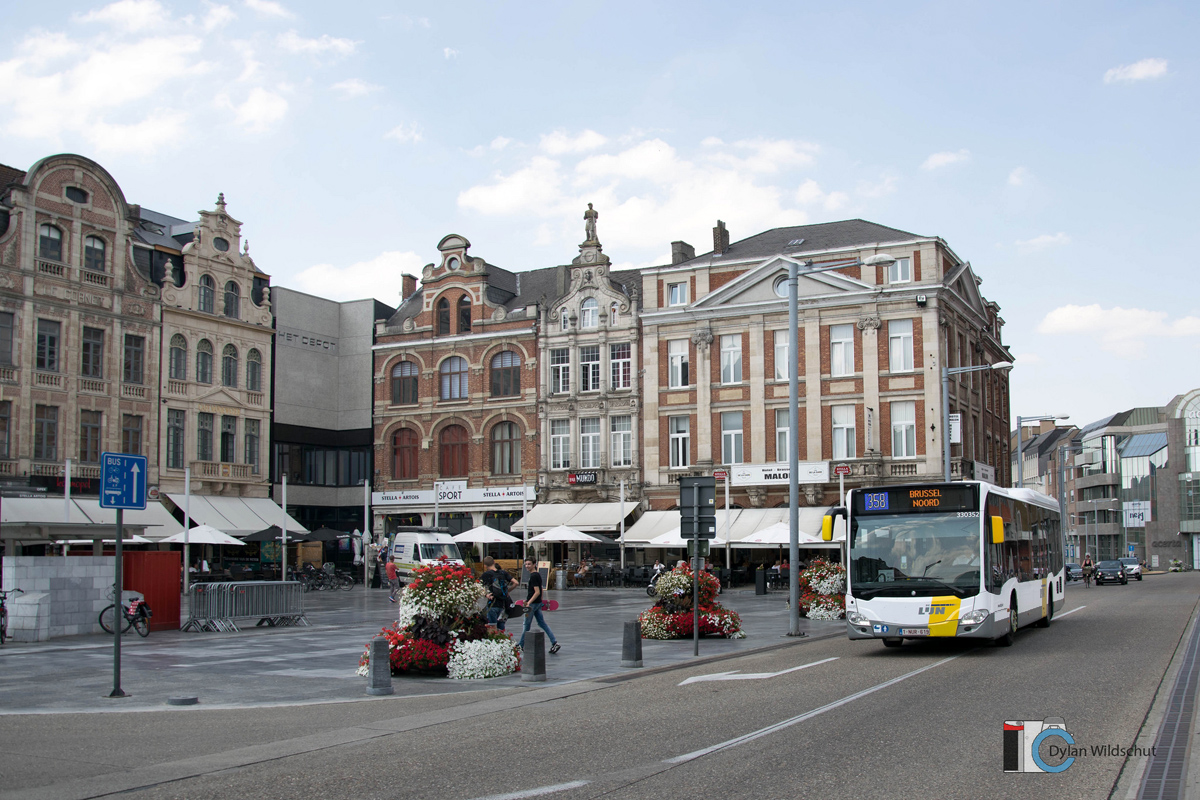 Louvain, Mercedes-Benz Citaro C2 LE # 330352