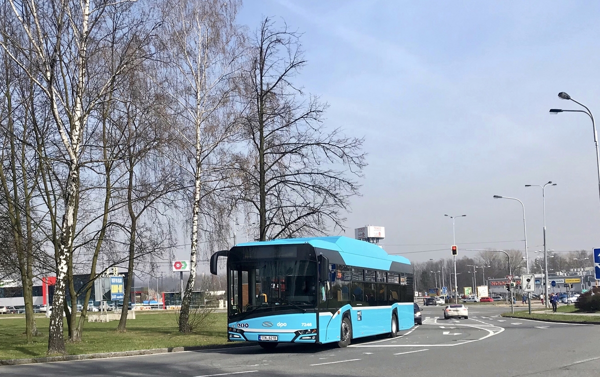 Ostrava, Solaris Urbino IV 12 CNG No. 7246