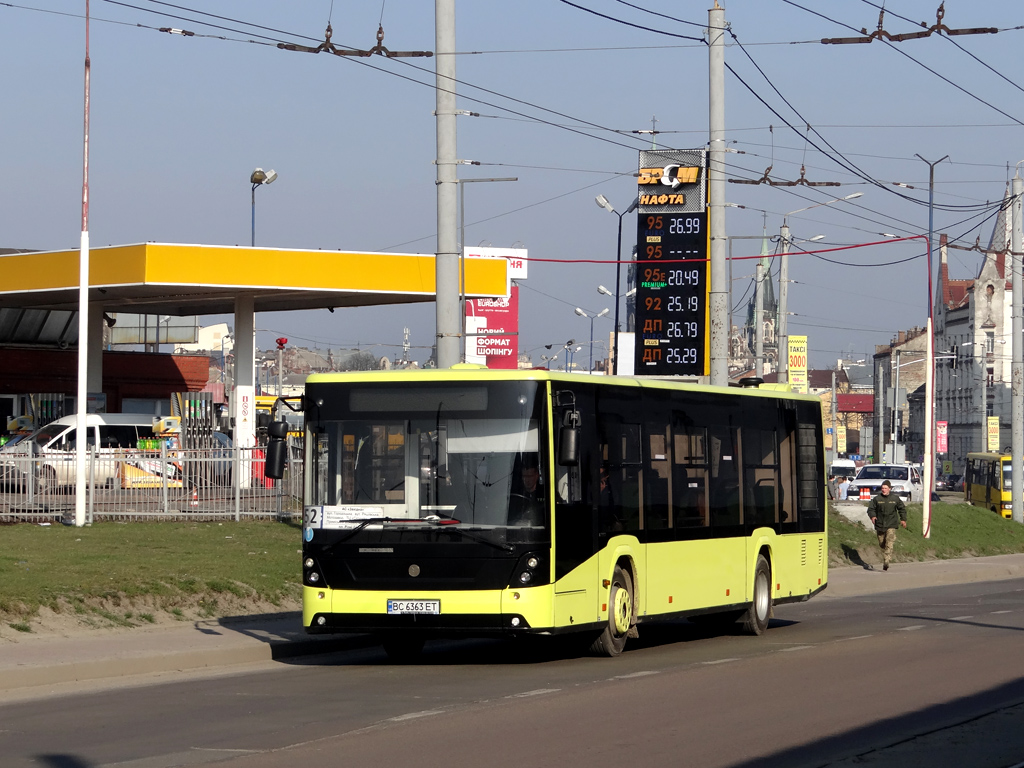 Lviv, Electron A18501 č. ВС 6363 ЕТ