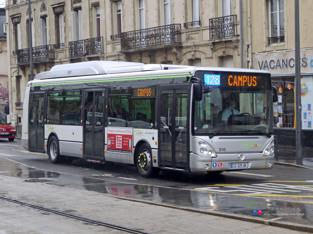 Nancy, Irisbus Citelis 12M CNG # 310