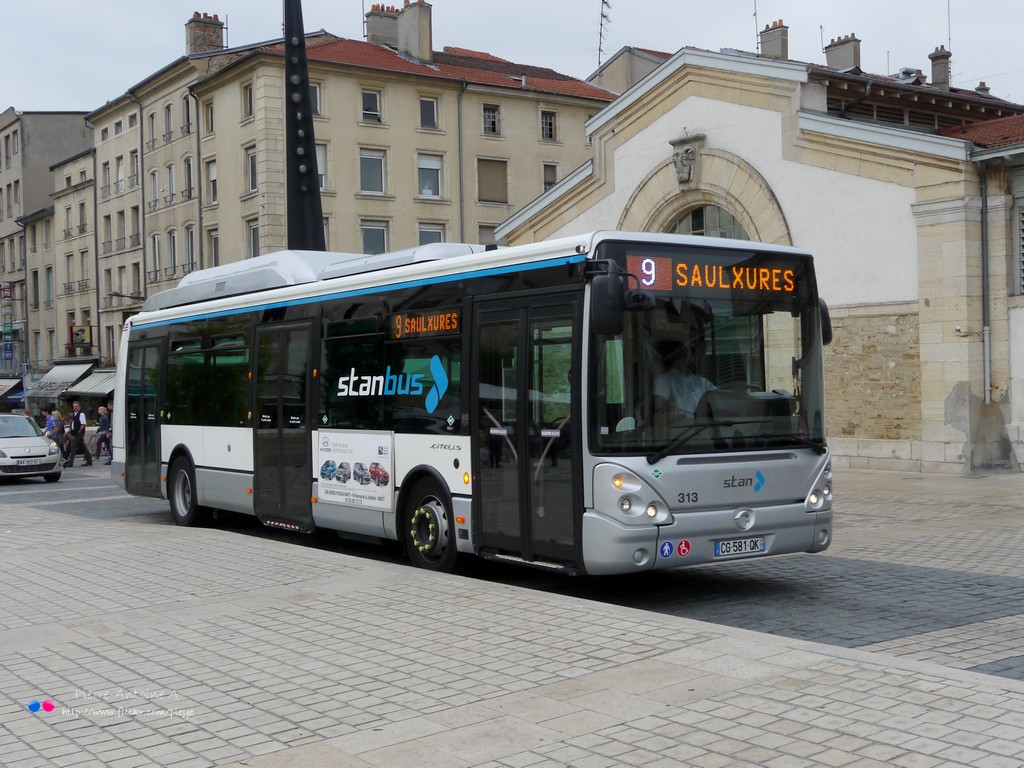Нанси, Irisbus Citelis 12M CNG № 313