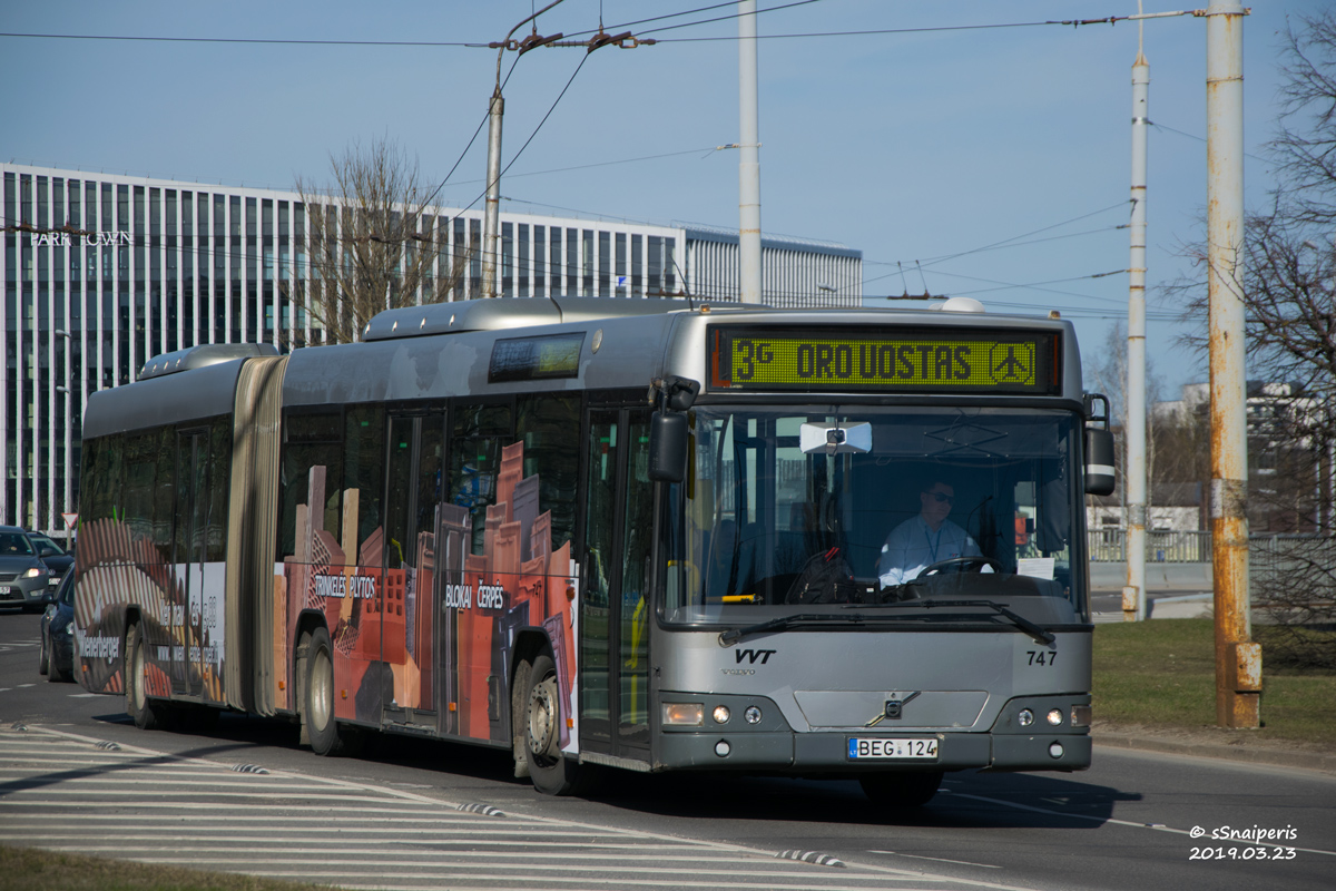 Vilnius, Volvo 7700A nr. 747