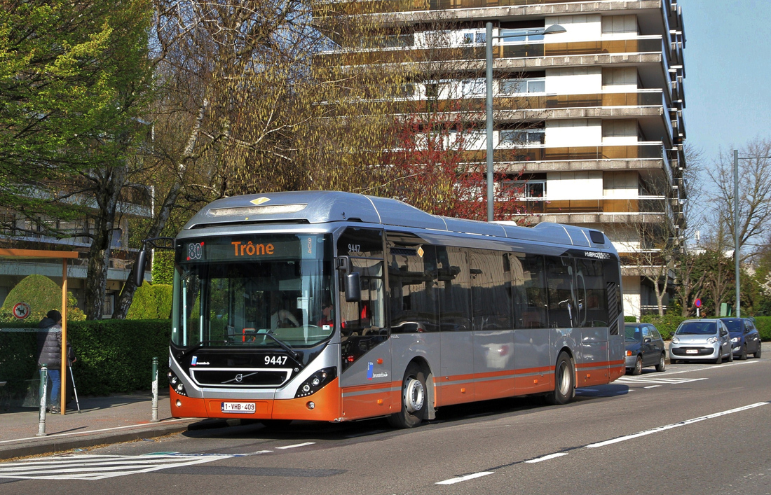 Bryssel, Volvo 7900 Hybrid # 9447