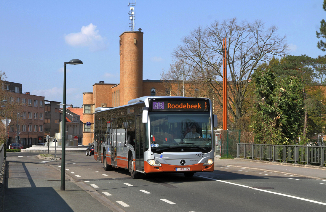 Brussels, Mercedes-Benz Citaro C2 # 9817