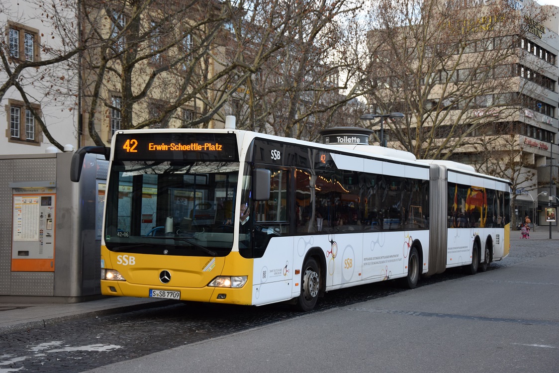 Stuttgart, Mercedes-Benz CapaCity GL č. 7709