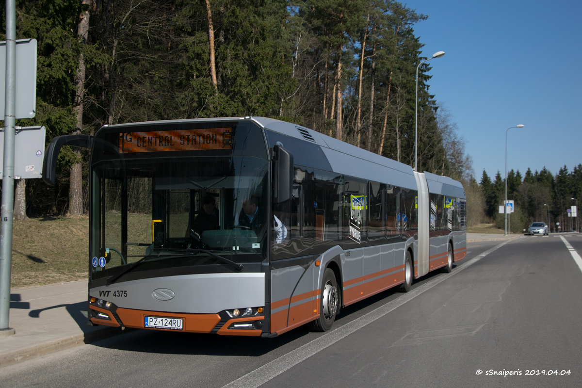 Вильнюс, Solaris Urbino IV 18 hybrid № 4375