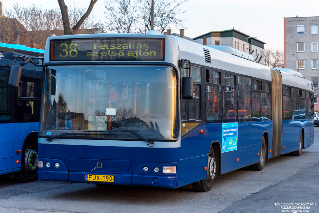 Budapest, Volvo 7700A # FJX-190