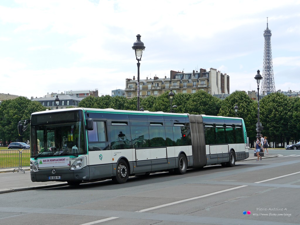 Париж, Irisbus Citelis 18M № 1903