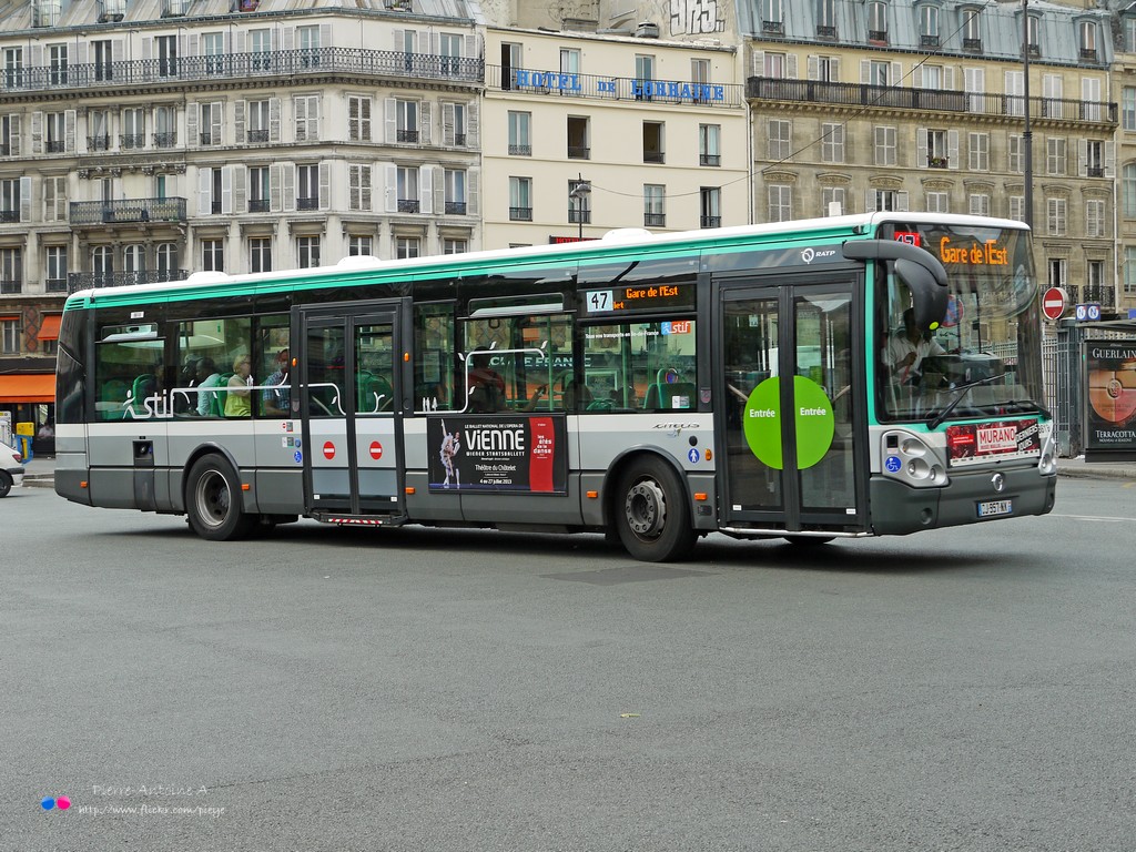 Paris, Irisbus Citelis 12M Nr. 8618