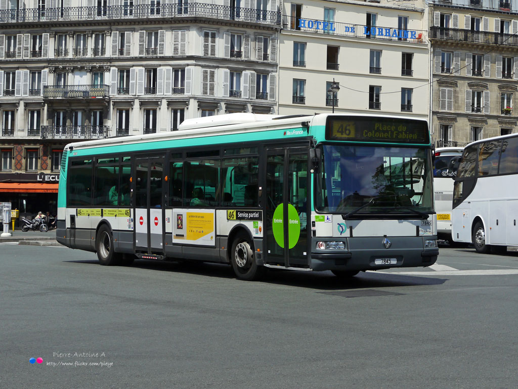 Paříž, Irisbus Agora S č. 7845