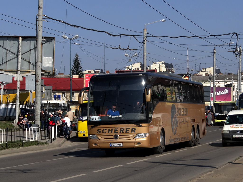 Lviv, Mercedes-Benz Tourismo 17RHD-II L # ВС 3677 НР